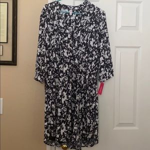 NWT - Navy and White dress.